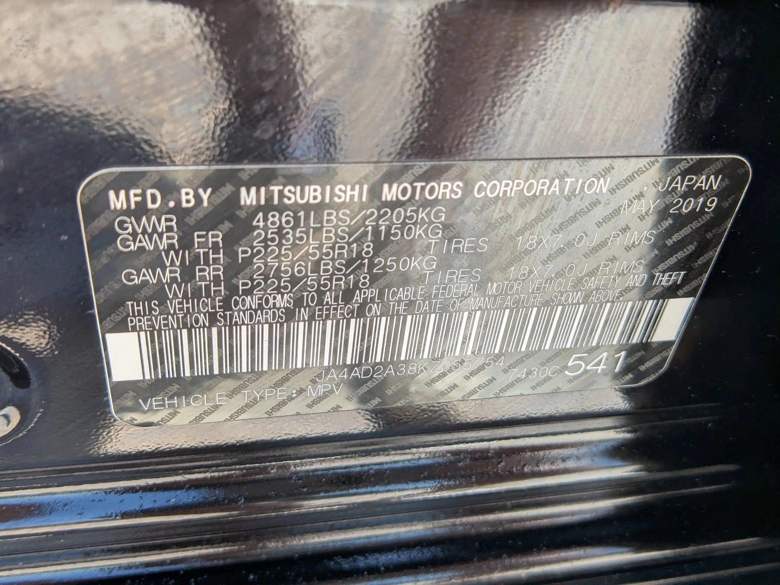 2019 Mitsubishi Outlander ES FWD