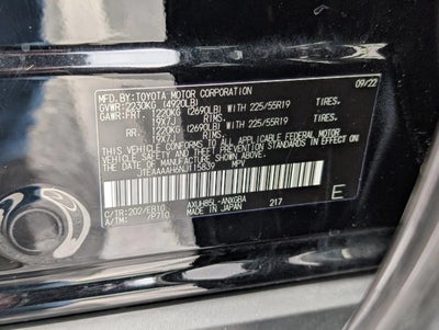 2022 Toyota Venza XLE AWD (Natl)