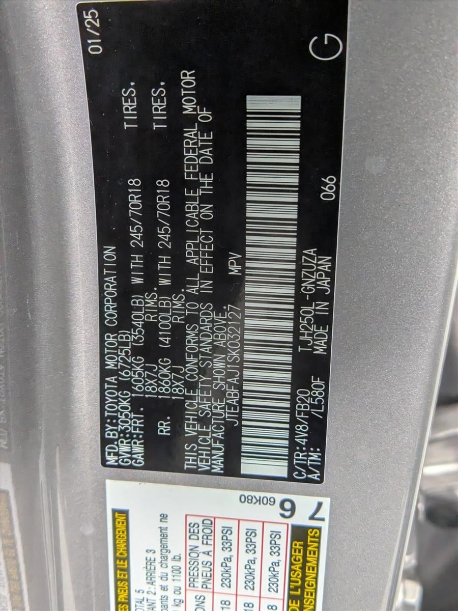 2025 Toyota Land Cruiser 1958 4WD (Natl)
