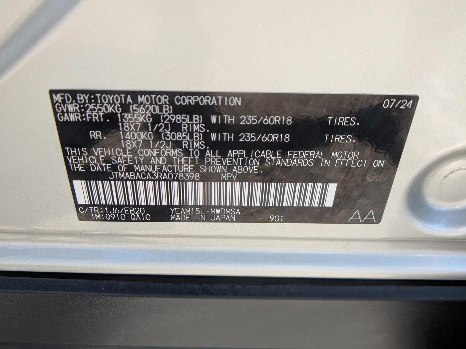2024 Toyota bZ4X XLE AWD (Natl)