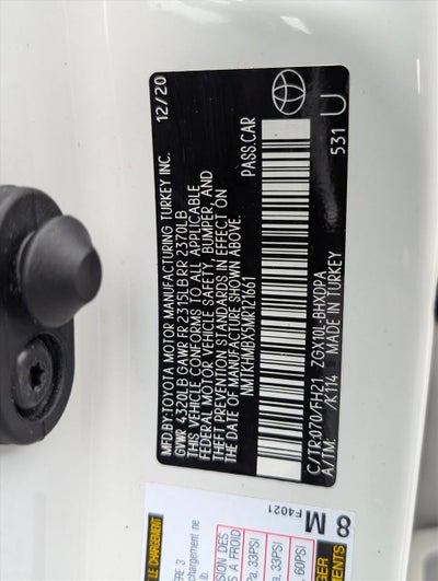 2021 Toyota C-HR LE FWD (Natl)