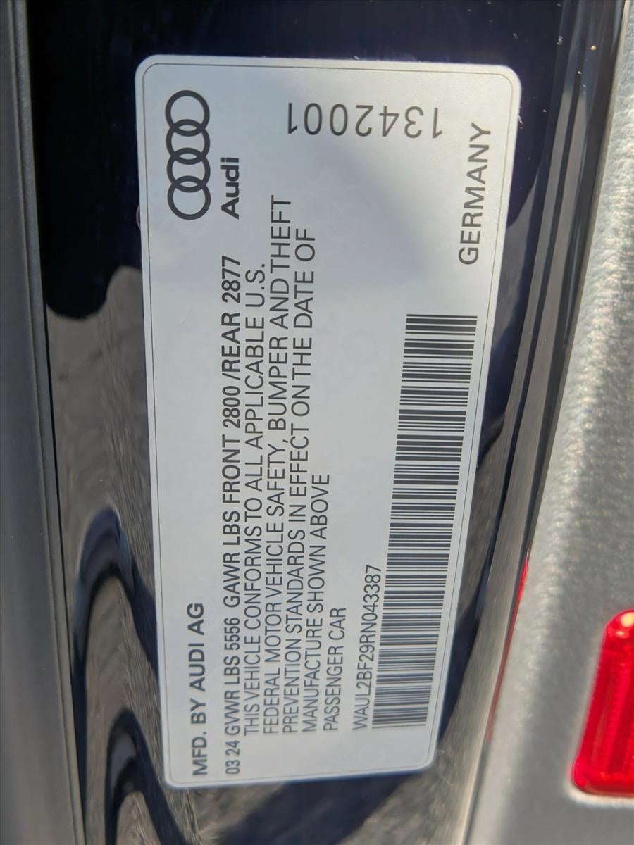 2024 Audi A6 Sedan Premium Plus 55 TFSI quattro
